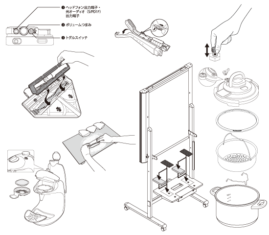 Example of illustrations